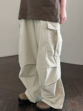 Pantalones de trabajo de pierna recta y ancha de Fried Street